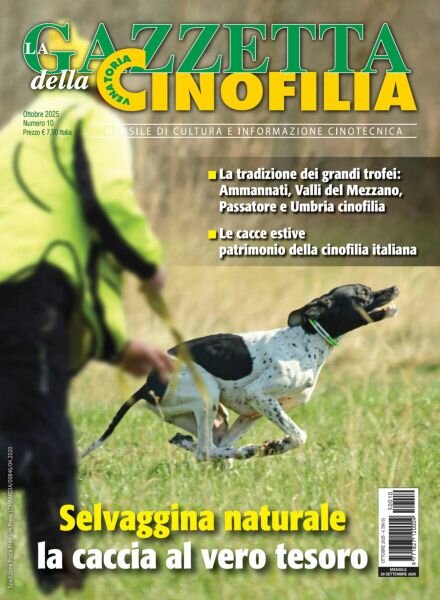 La Gazzetta Della Cinofilia Venatoria – Ottobre 2025 Cover