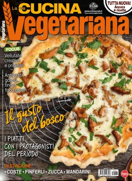 La Mia Cucina Vegetariana – Ottobre-Novembre 2025 Cover