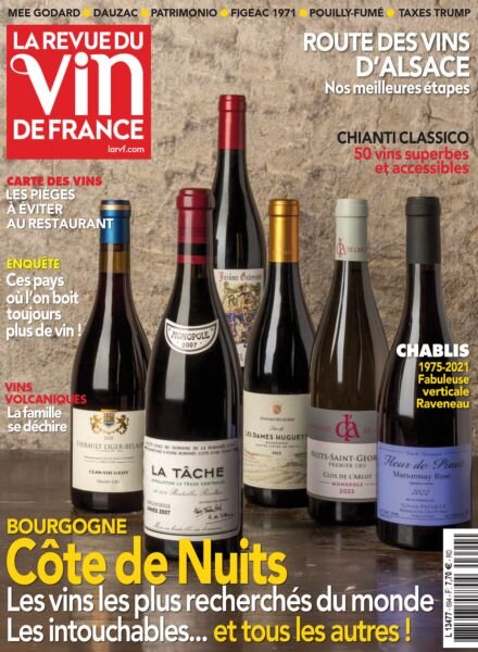 La Revue du Vin de France – Octobre 2025 Cover