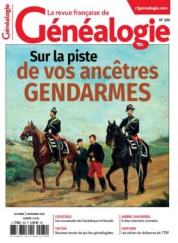 La Revue francaise de Genealogie – Octobre-Novembre 2025