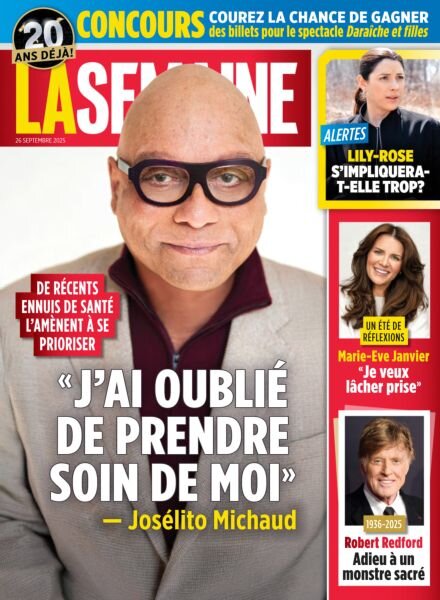 La Semaine – 1 Octobre 2025 Cover