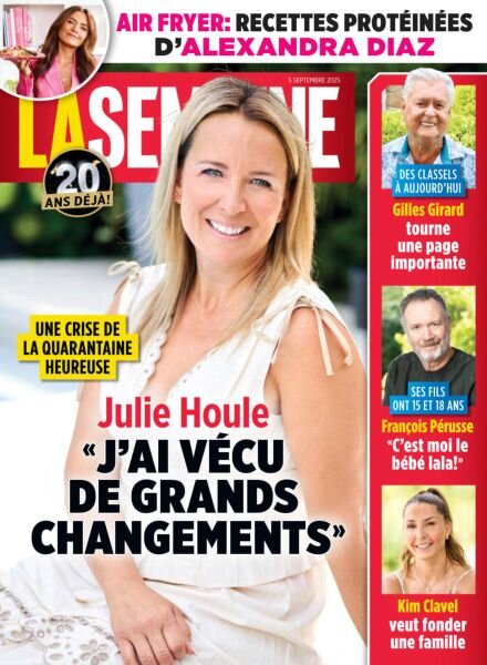 La Semaine – 5 Septembre 2025 Cover