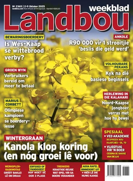 Landbouweekblad – 2 October 2025 Cover