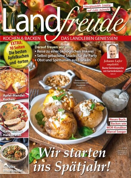 Landfreude Magazin – September-Oktober 2025 Cover