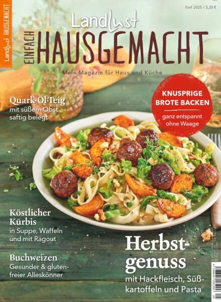 Landlust Einfach Hausgemacht – Nr 5 2025 Cover