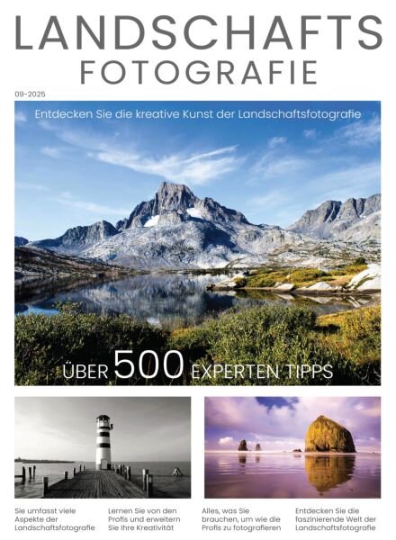 Landschaftsfotografie Das essentielle Handbuch – September 2025 Cover