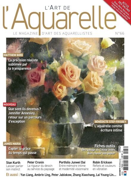 L’Art de l’Aquarelle – Septembre-Novembre 2025 Cover