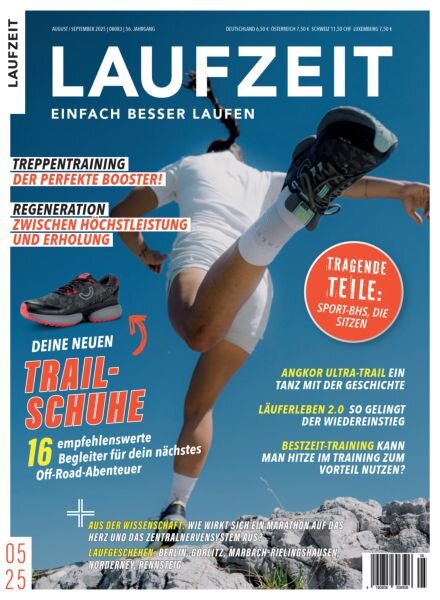 Laufzeit Magazin – August-September 2025 Cover