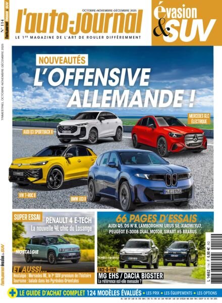L’Auto-Journal 4×4 – Octobre-Novembre-Decembre 2025 Cover