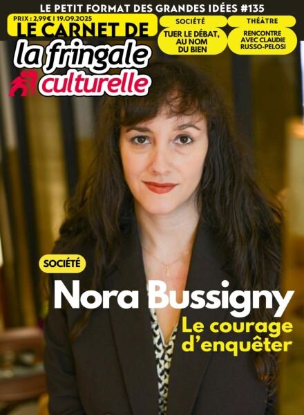 Le Carnet de La Fringale Culturelle – 19 Septembre 2025 Cover