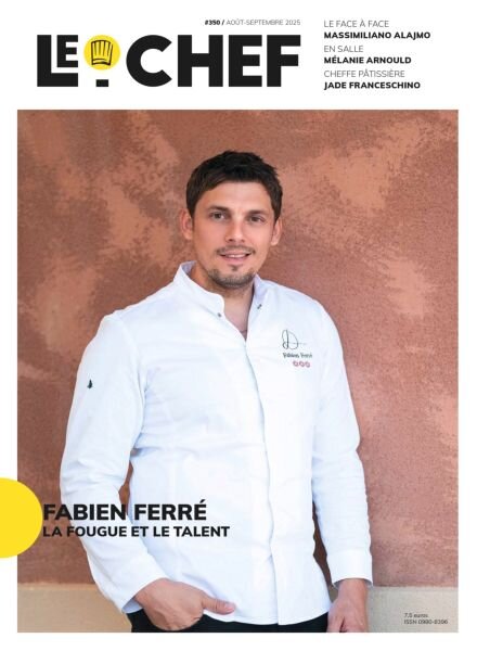 Le Chef – Aout-Septembre 2025 Cover