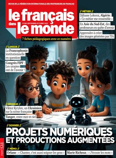 Le francais dans le monde – Septembre-Octobre 2025 Cover