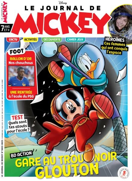 Le Journal de Mickey – 17 Septembre 2025 Cover