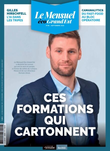 Le Mensuel Grand Est – Septembre 2025 Cover