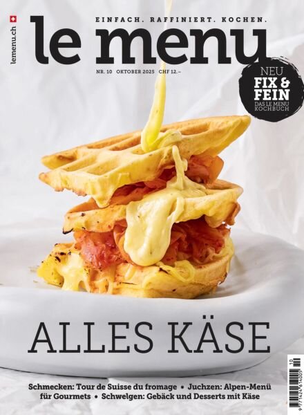 le menu – Oktober 2025 Cover