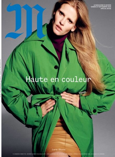 Le Monde Magazine – 27 Septembre 2025 Cover