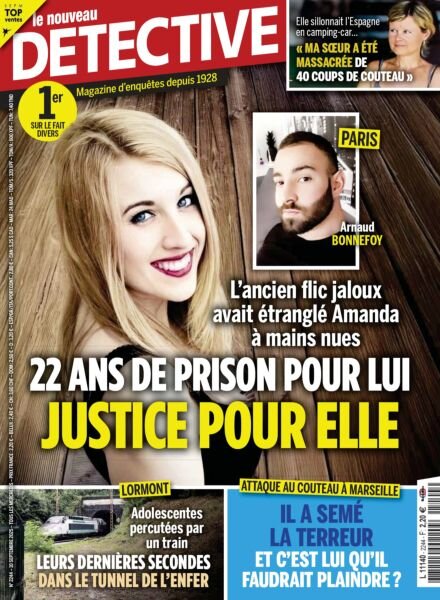 Le Nouveau Detective – 10 Septembre 2025 Cover