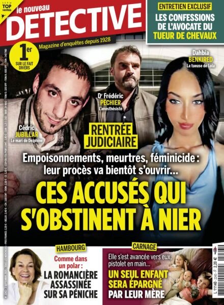 Le Nouveau Detective – 3 Septembre 2025 Cover