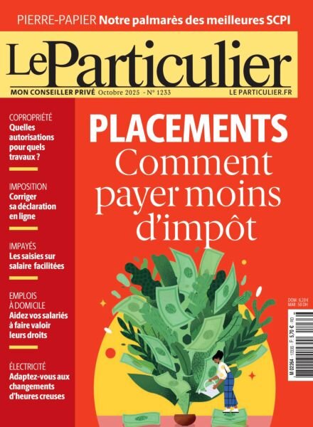 Le Particulier – Octobre 2025 Cover
