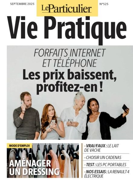 Le Particulier Vie Pratique – Septembre 2025 Cover