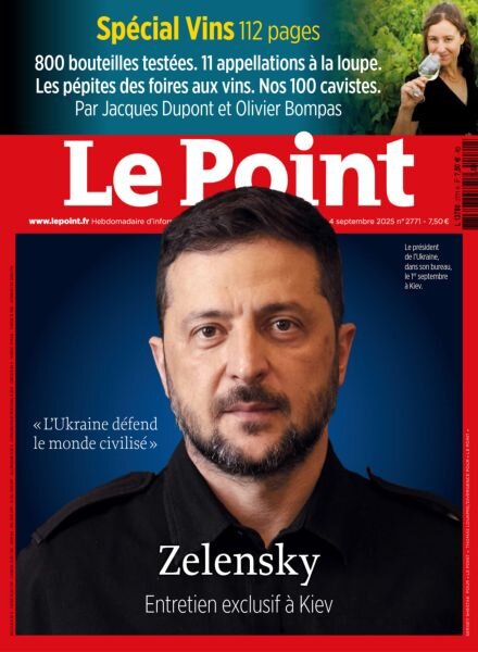 Le Point – 4 Septembre 2025 Cover