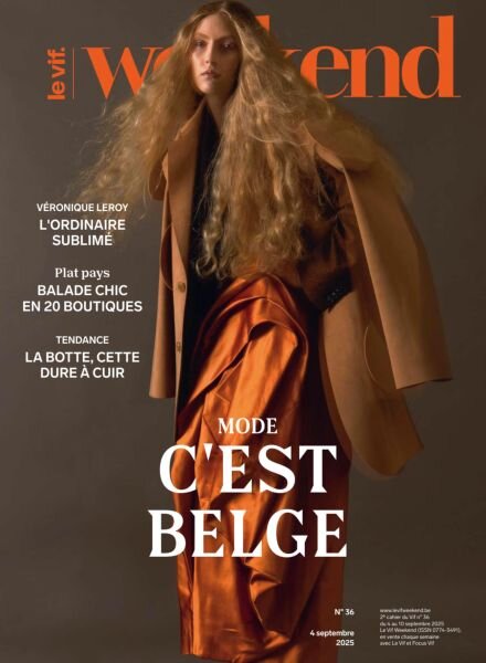 Le Vif Weekend – Septembre 2025 Cover