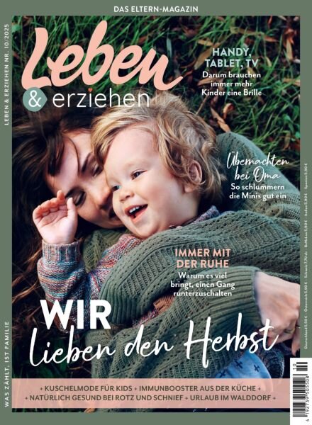 Leben & Erziehen – Oktober 2025 Cover