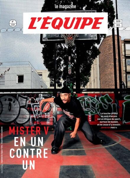 L’Equipe Magazine – 30 Aout 2025 Cover