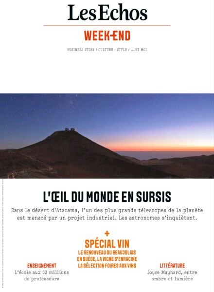 Les Echos Week-end – 5 Septembre 2025 Cover