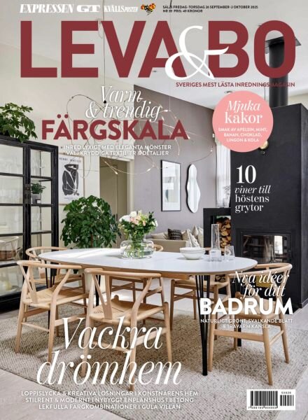 Leva & Bo – 26 September 2025 Cover