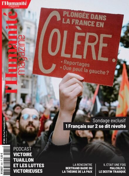 L’Humanite Magazine – 11 Septembre 2025 Cover