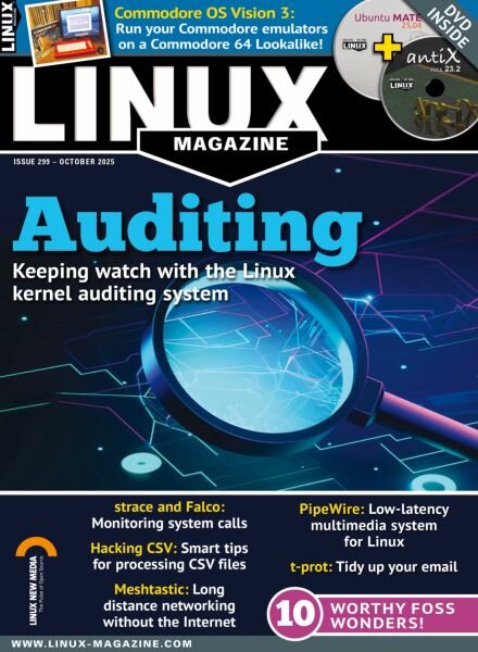 Linux Magazine USA – October 2025 Cover