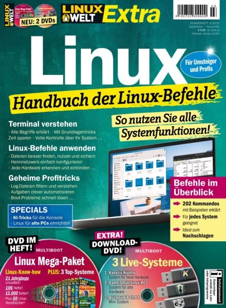 LinuxWelt Sonderheft – September-November 2025 Cover