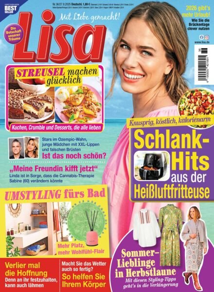 Lisa – 26 August 2025 Cover