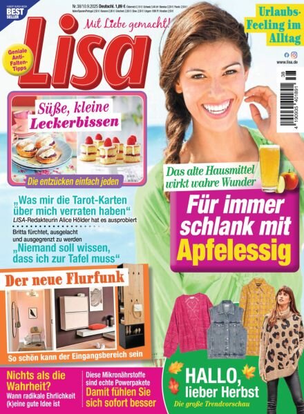 Lisa – 9 September 2025 Cover