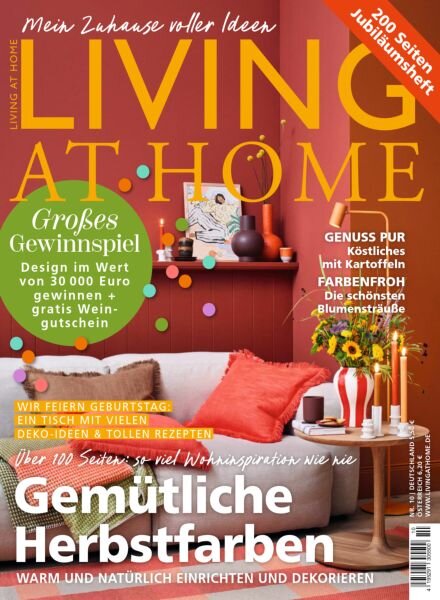Living at Home – Oktober 2025 Cover