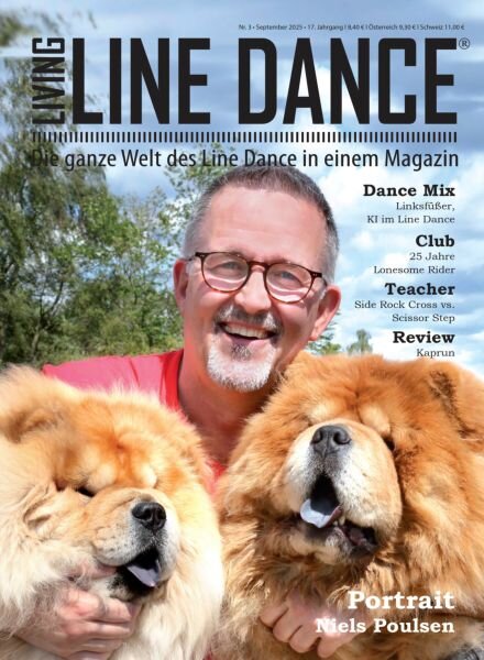 Living Line Dance – September 2025 Cover