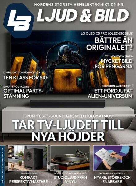 Ljud & Bild – September 2025 Cover