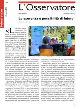 L’Osservatore – 30 Agosto 2025