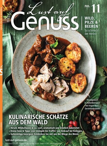 Lust auf Genuss – November 2025 Cover