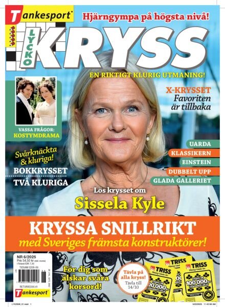 Lyckokryss – Augusti 2025 Cover