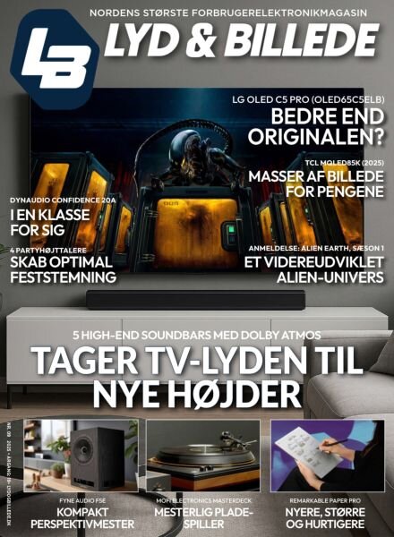 Lyd & Billede – September 2025 Cover