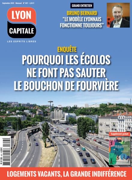 Lyon Capitale – Septembre 2025 Cover