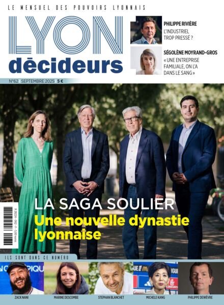 Lyon Decideurs – Septembre 2025 Cover