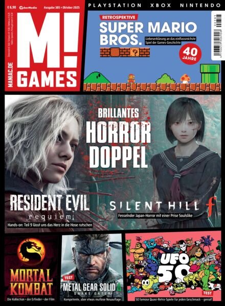 M! Games – Oktober 2025 Cover