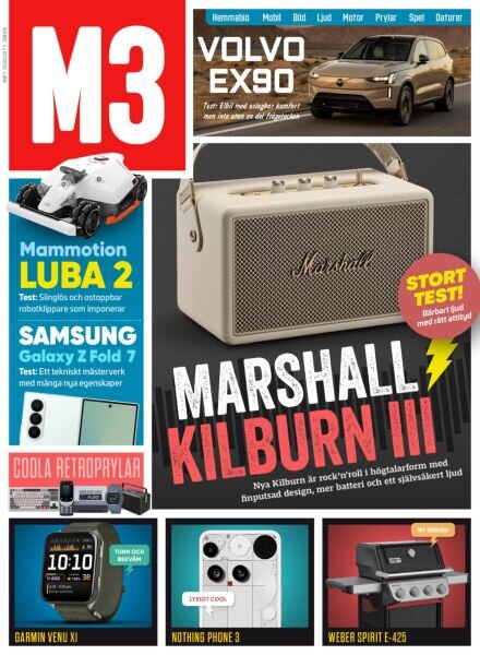 M3 – Augusti 2025 Cover