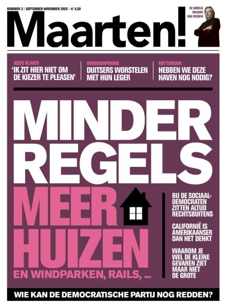 Maarten! – September-November 2025 Cover