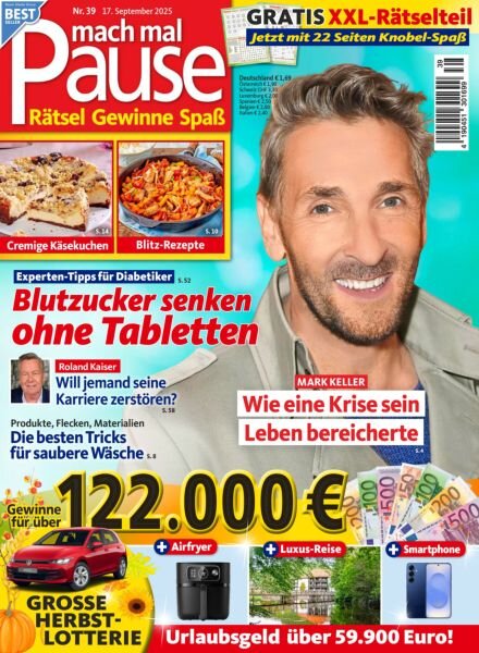 Mach mal Pause – 16 September 2025 Cover