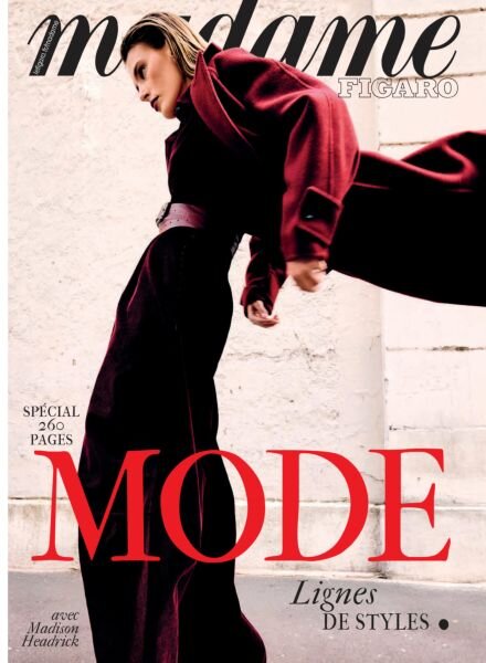 Madame Figaro – 29 Aout 2025 Cover
