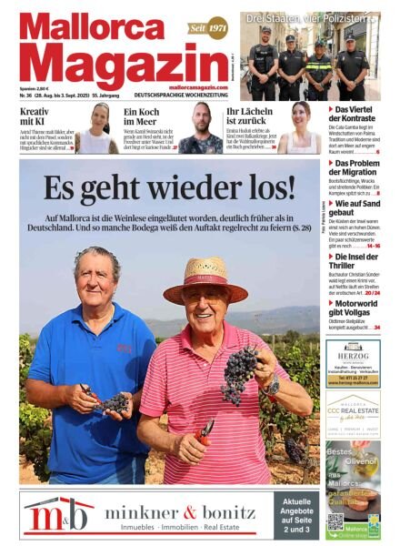 Mallorca Magazin – 28 August 2025 Cover